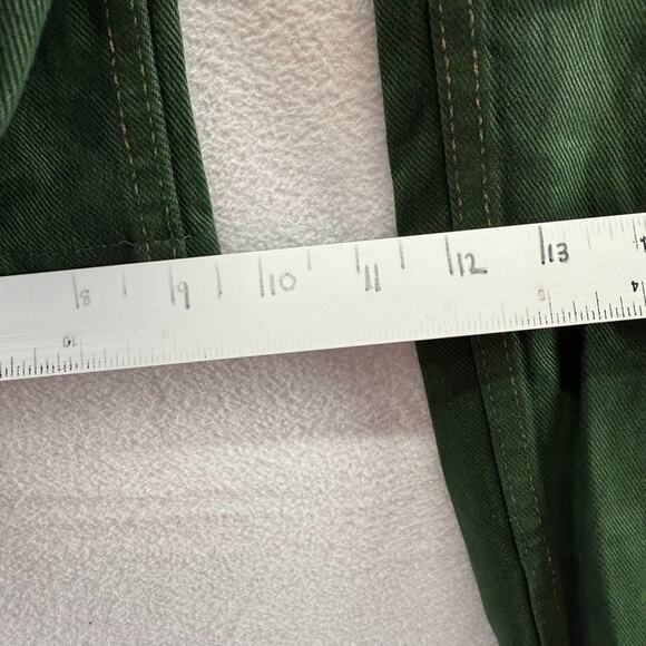 Vintage Levis Jeans FIts 37x30.5 Green 554 Baggy Loose Red Tab USA made Straight - Picture 10 of 14